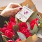 Wrapables Pocket Hug Valentines Day Token Heart Gift with Greeting Card (Set of 8)